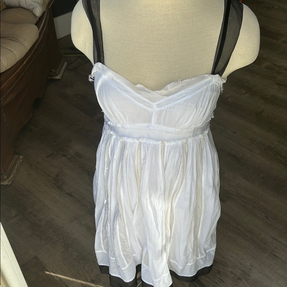 Gorgeous Black & White Loft sundress